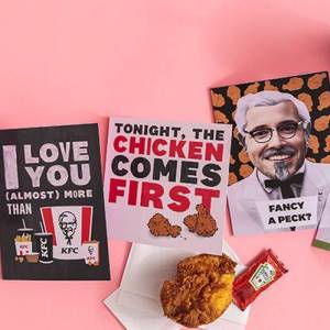 Валентинки KFC