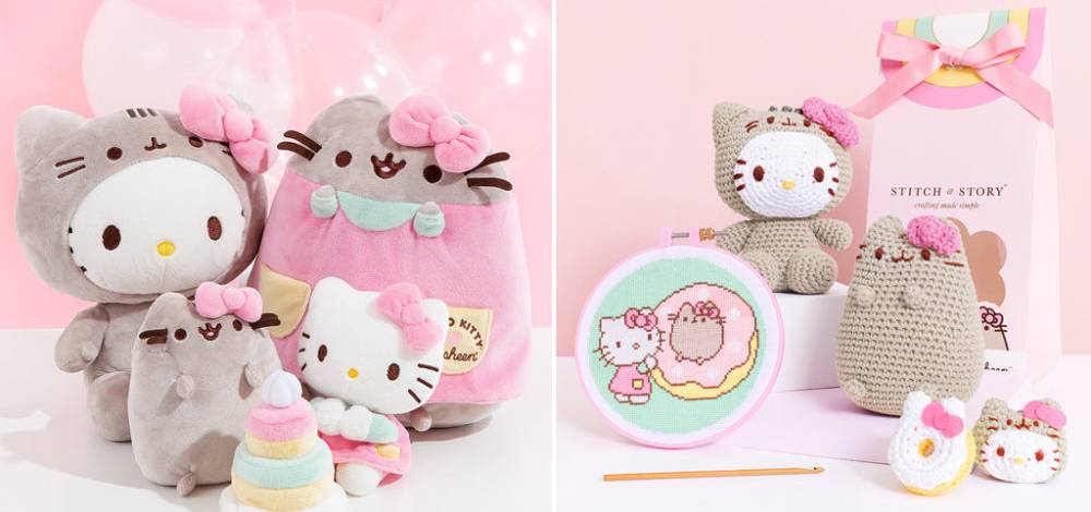 hello kitty pusheen gund